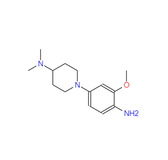 CAS：1089279-91-3，1-(4-氨基-3-甲氧基苯基)-N,N-二甲基哌啶-4-胺 