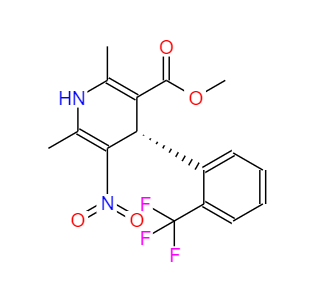 CAS：98625-26-4，(S)-2,6-二甲基-5-硝基-4-(2-三氟甲基)苯基)-1,4-二氫吡啶-3-甲酸甲酯