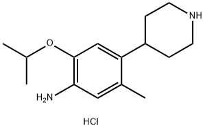 1380575-45-0  5-甲基-2-(1-甲基乙氧基)-4-(4-哌啶)-苯胺二鹽酸鹽  