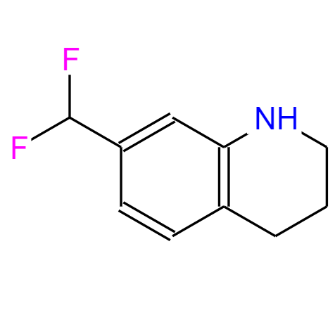 CAS:1783624-20-3，7-(二氟甲基)-1,2,3,4-四氫喹啉