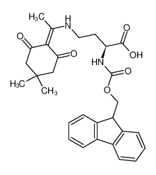 cas：235788-61-1 ， 英文名稱：  Fmoc-Dab(Dde)-OH