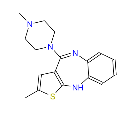 CAS：132539-06-1，奧氮平