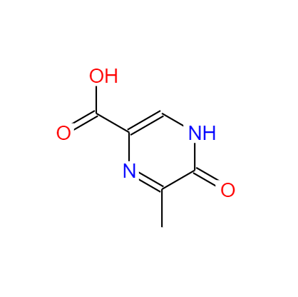 CAS：77168-83-3，4,5-二氫-6-甲基-5-氧代-2-吡嗪甲酸 英文名稱：6-Methyl-5-oxo-4,5-dihydropyrazine-2-carboxylicacid 