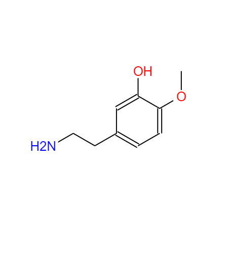 CAS：3213-30-7,5-(2-氨乙基)-2-甲氧基苯酚
