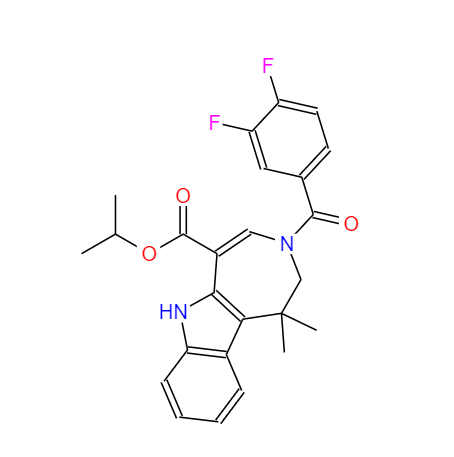 CAS：629664-81-9，妥芬異丙酯，英文名稱：WAY-362450 