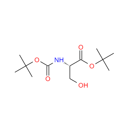 CAS：7738-22-9，中文名稱：N-叔丁氧羰基-L-絲氨酸叔丁酯 ，英文名稱：Boc-Ser-OtBu 