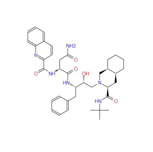  CAS：127779-20-8，中文名稱：沙奎那韋， 英文名稱：Saquinavir