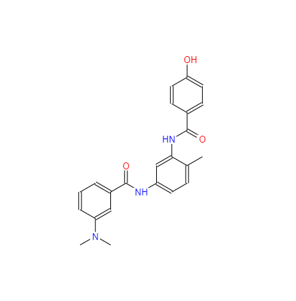 CAS：208260-29-1，3-(二甲基氨基)-N-[3-[(4-羥基苯甲酰基)氨基]-4-甲基苯基]苯甲酰胺 