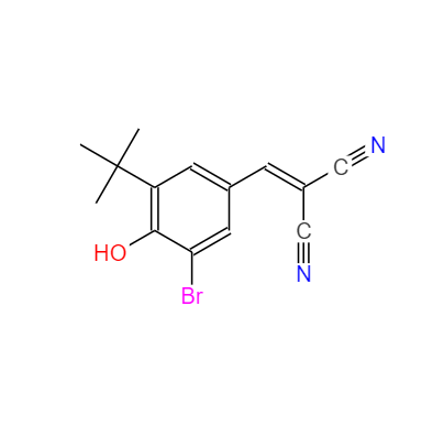 CAS：65678-07-1，2-(3-溴-5-(叔丁基)-4-羥基亞芐基)丙二腈 