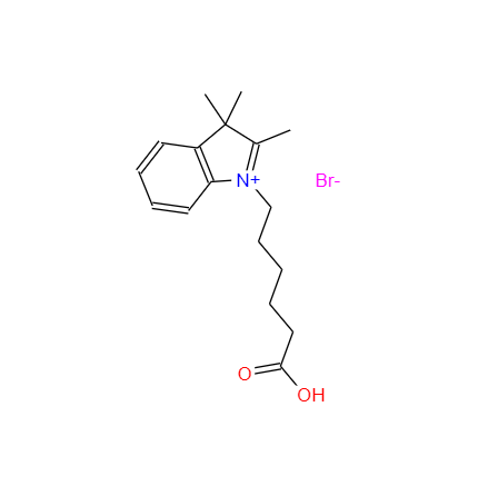 CAS：171429-43-9，1-(5-羧基戊基)-2,3,3-三甲基-3H-吲哚-1-鎓溴化物 