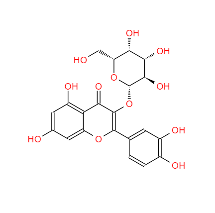 CAS：482-36-0，金絲桃苷