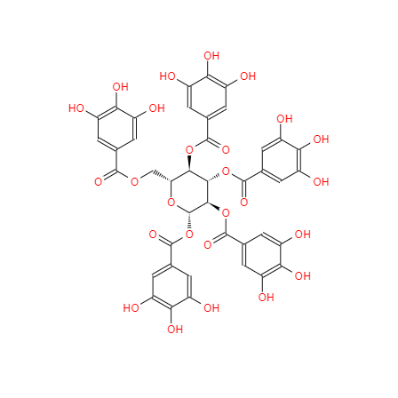 CAS：14937-32-7，β-五沒食子酰葡萄糖