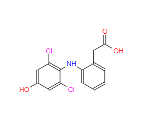 CAS：64118-84-9，2-(2-((2,6-二氯-4-羥基苯基)氨基)苯基)乙酸