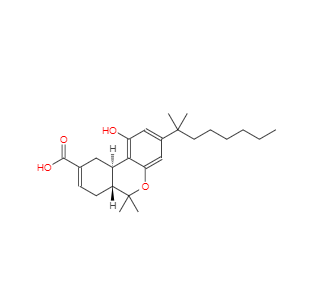 CAS：137945-48-3，(6AR,10AR)-1-羥基-6,6-二甲基-3-(2-甲基辛-2-基)-6A,7,10,10A-四氫苯并[C]色原烯-9-羧酸